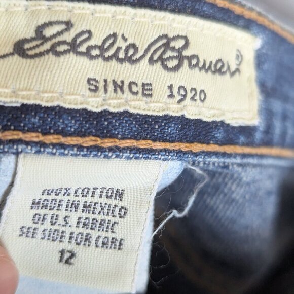 Vintage Eddie Bauer Maxi Denim Skirt *small flaw - Picture 5 of 7